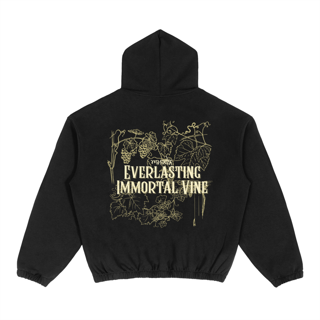 Amarbel Boxy Cinched Hem Hoodie