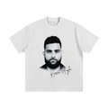 Karan Aujla Essential Vintage Washed Frayed T-Shirt