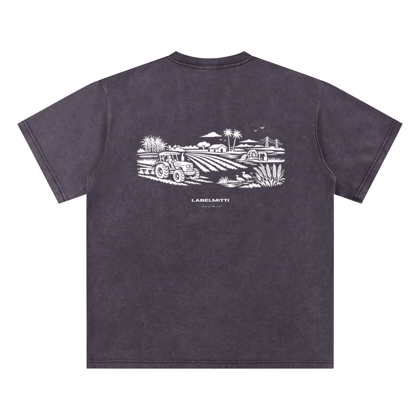 Gabhru Bamboo Snow Washed T-Shirt