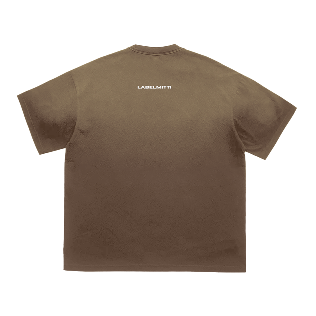 Oye Striped Gradient Washed T-Shirt