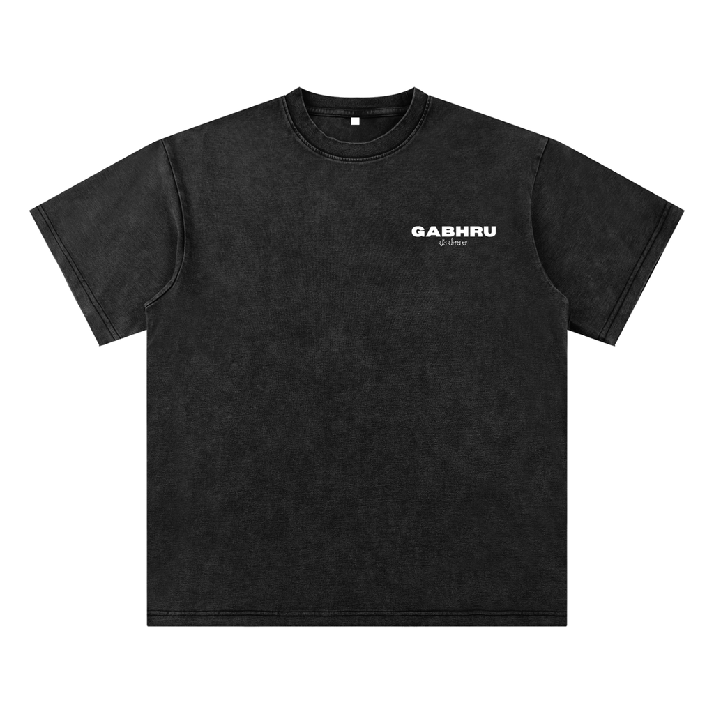 Gabhru Bamboo Snow Washed T-Shirt