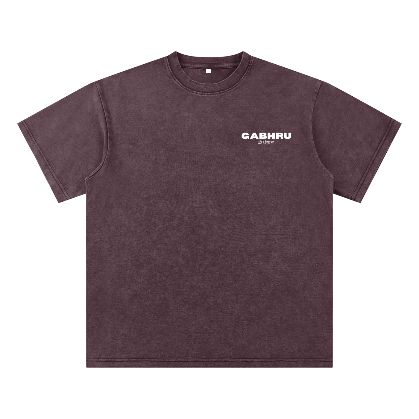 Gabhru Bamboo Snow Washed T-Shirt