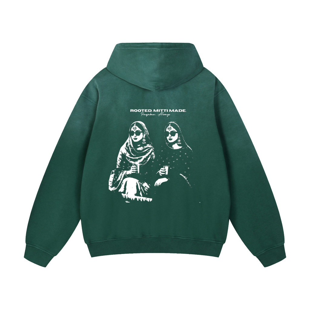 Panjaban Heavyweight Sunfade Oversized Hoodie
