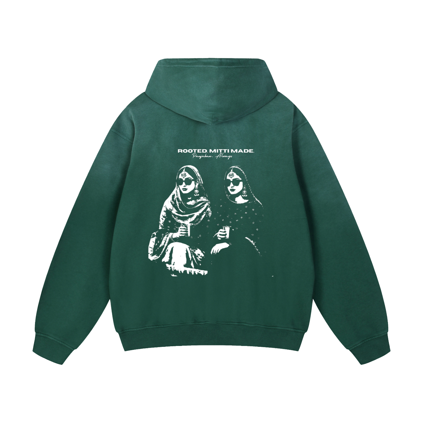 Panjaban Heavyweight Sunfade Oversized Hoodie
