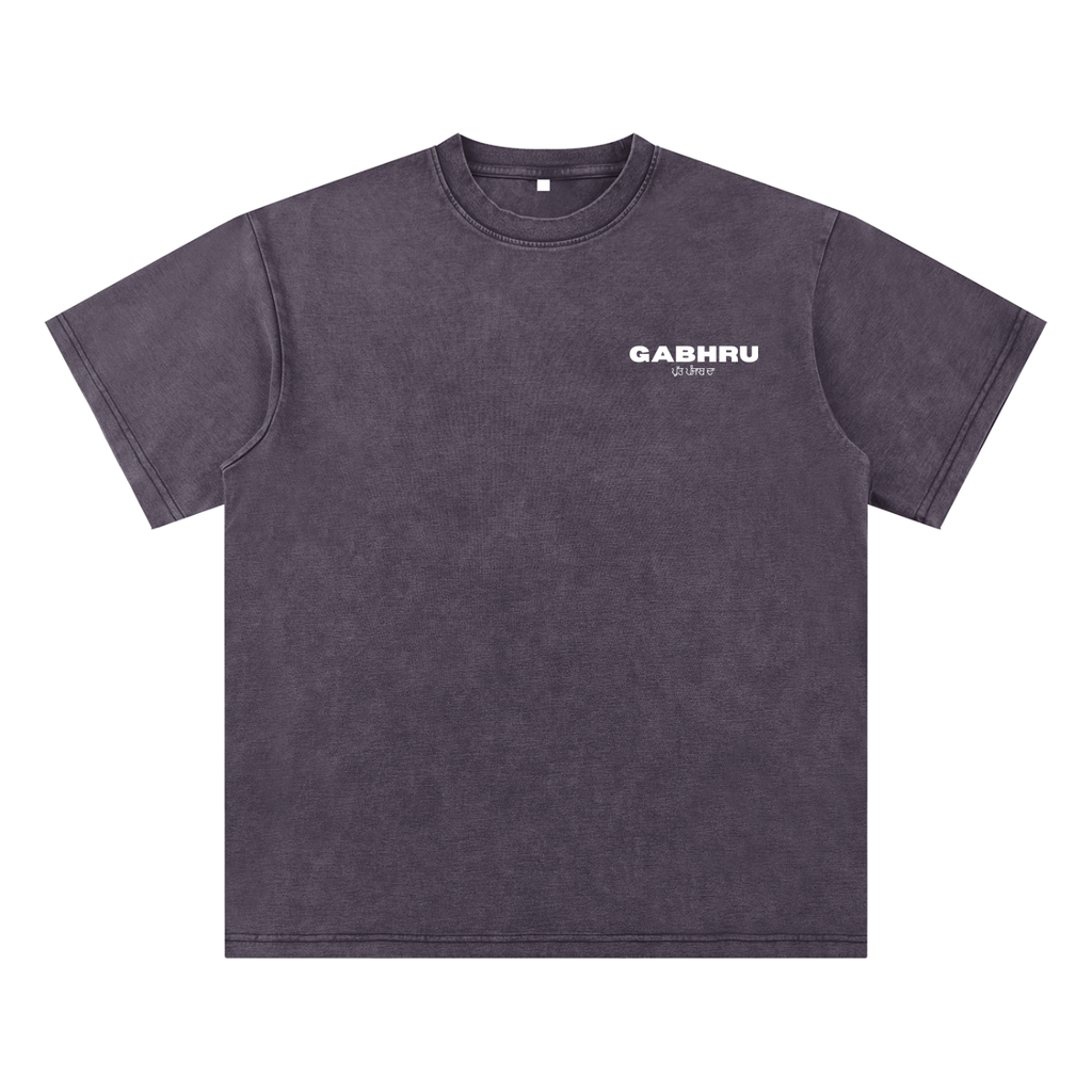 Gabhru Bamboo Snow Washed T-Shirt
