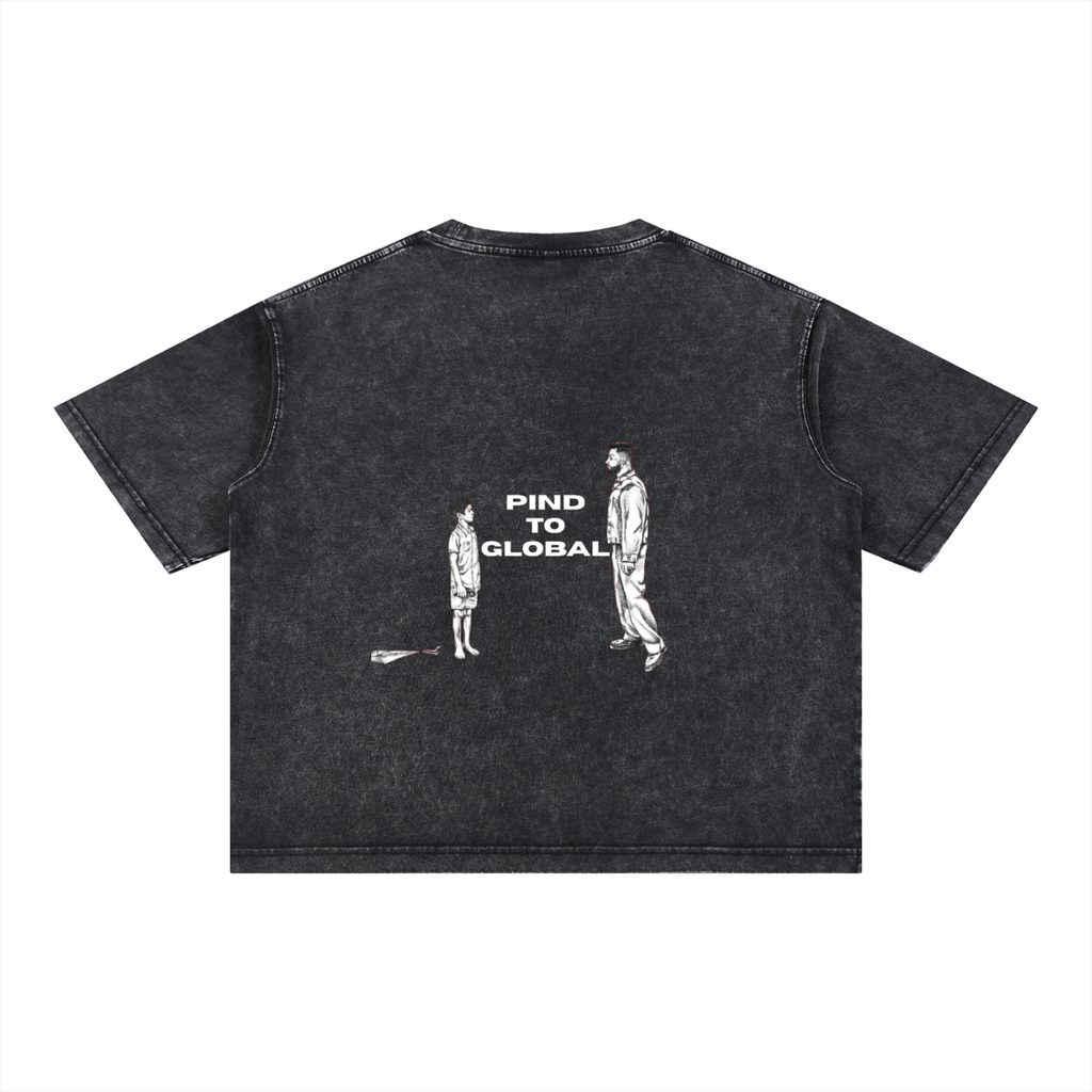 Sifar to Safar Mineral Wash Boxy Cotton T-Shirt