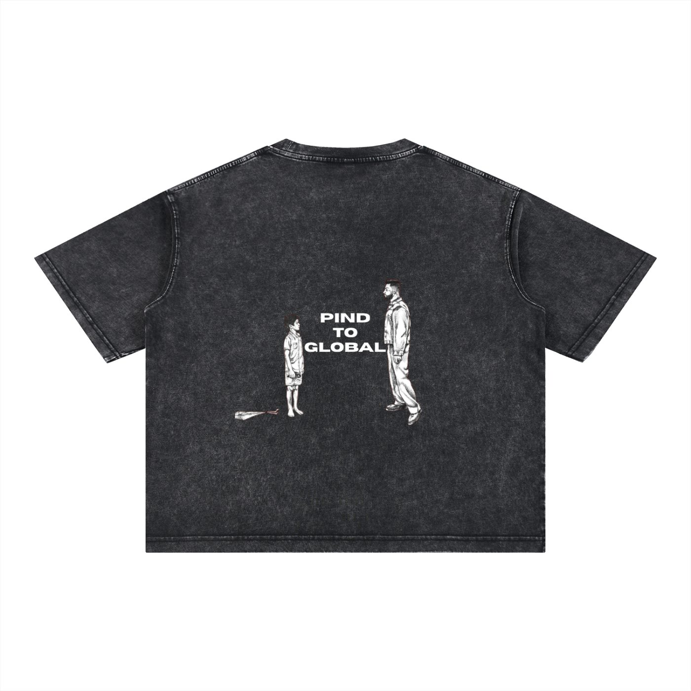 Sifar to Safar Mineral Wash Boxy Cotton T-Shirt