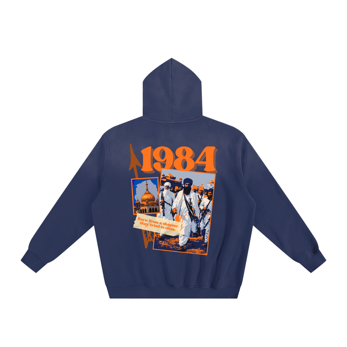 1984 Sunfade Fleeced Hoodie – Label Mitti