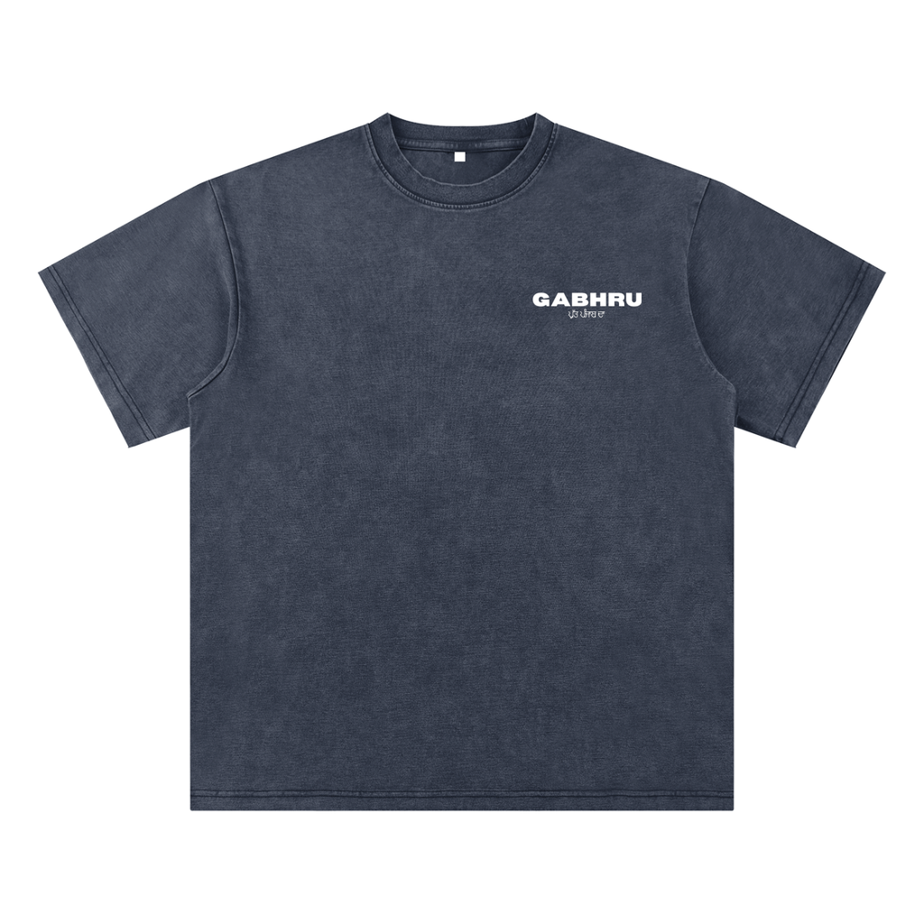 Gabhru Bamboo Snow Washed T-Shirt