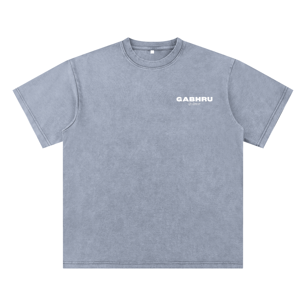 Gabhru Bamboo Snow Washed T-Shirt