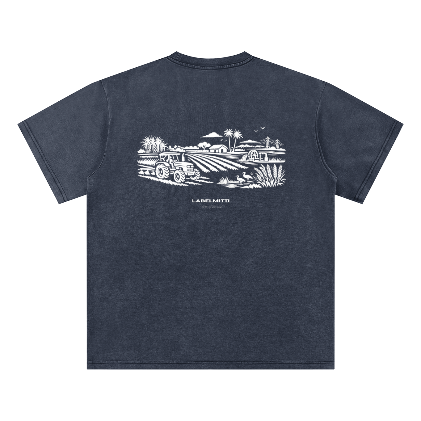 Gabhru Bamboo Snow Washed T-Shirt