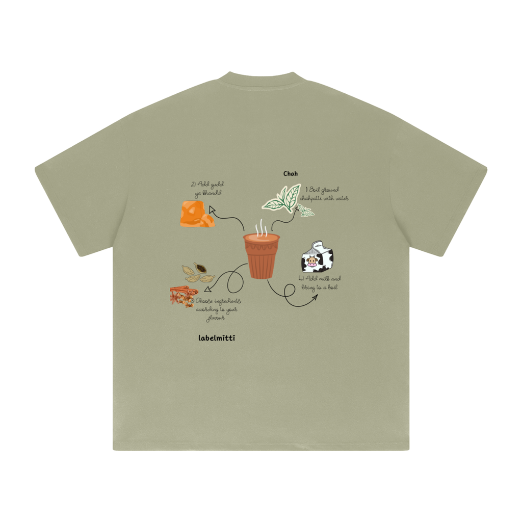 Chah de Shokeen Heavyweight Drop Shoulder T-Shirt