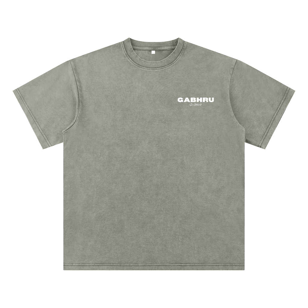 Gabhru Bamboo Snow Washed T-Shirt