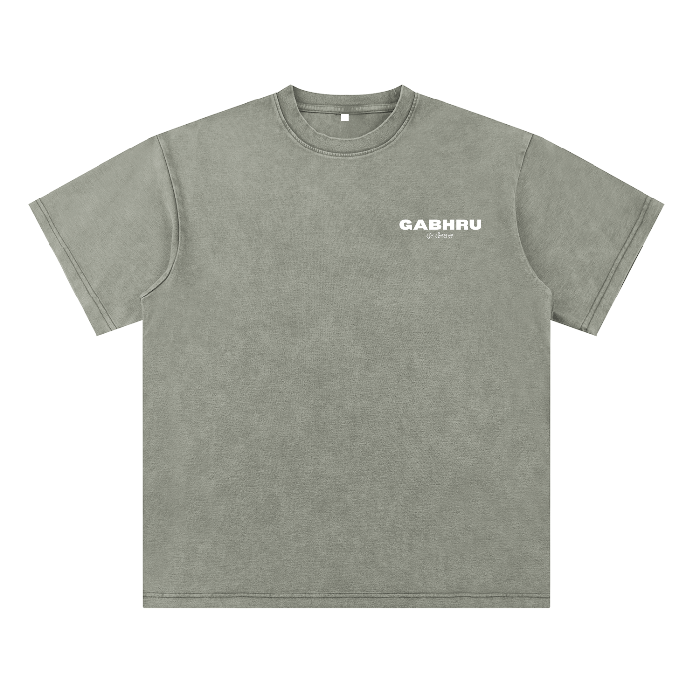 Gabhru Bamboo Snow Washed T-Shirt