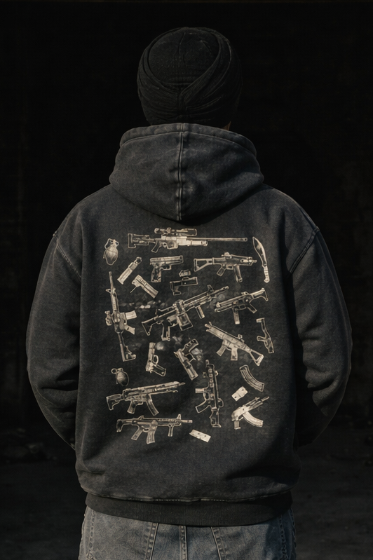 Sovereignty Loose Cotton Hoodie