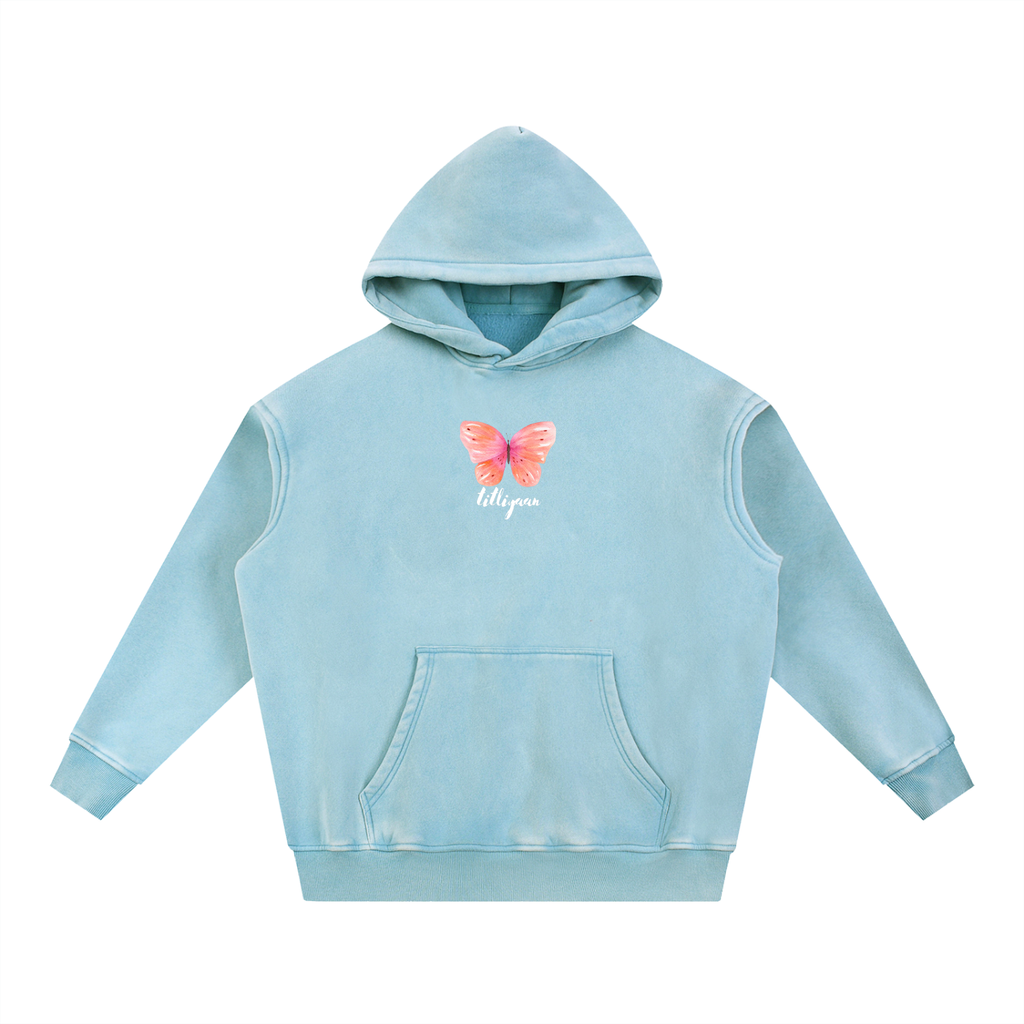 Titliyaan Wash Fleece Oversize Hoodie