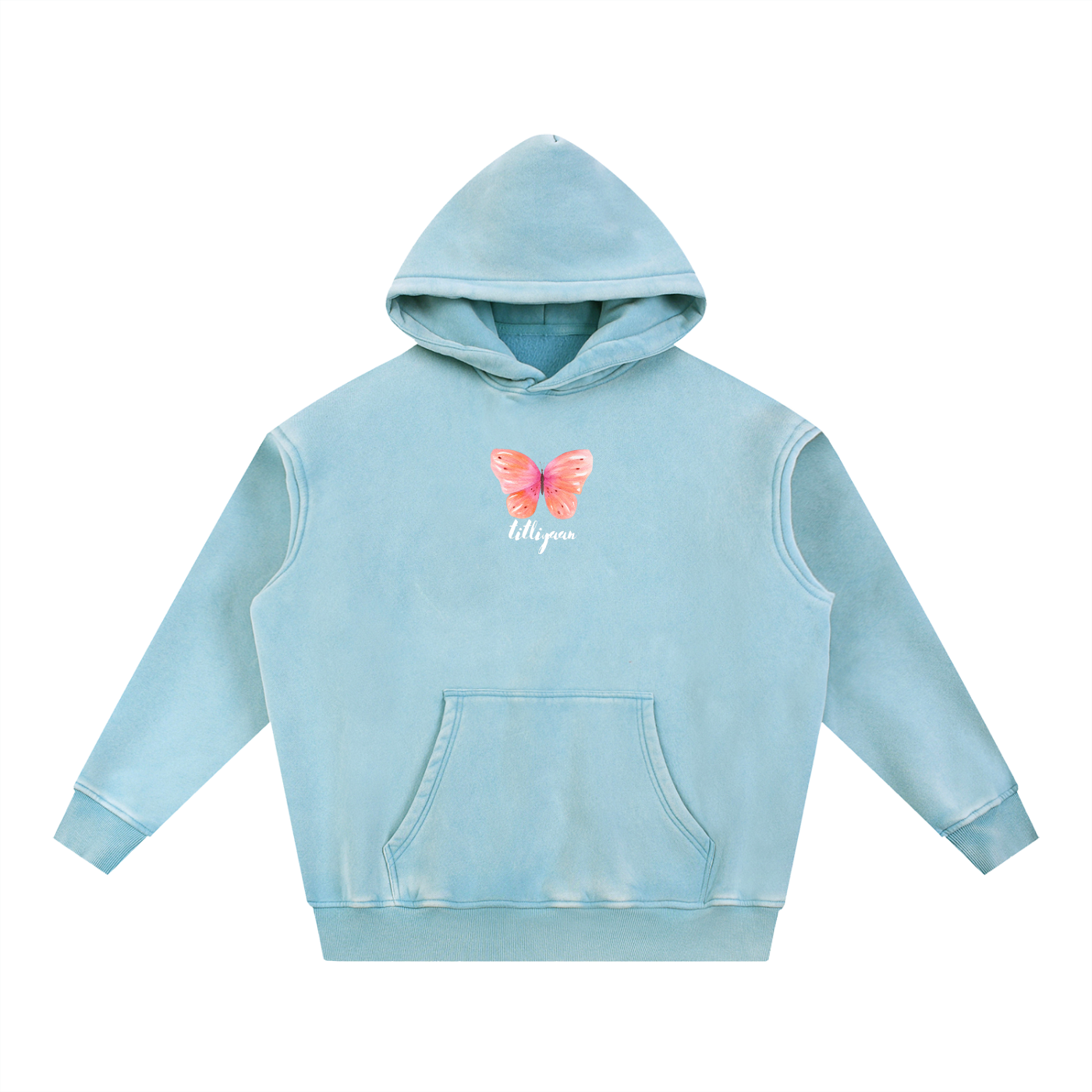 Titliyaan Wash Fleece Oversize Hoodie