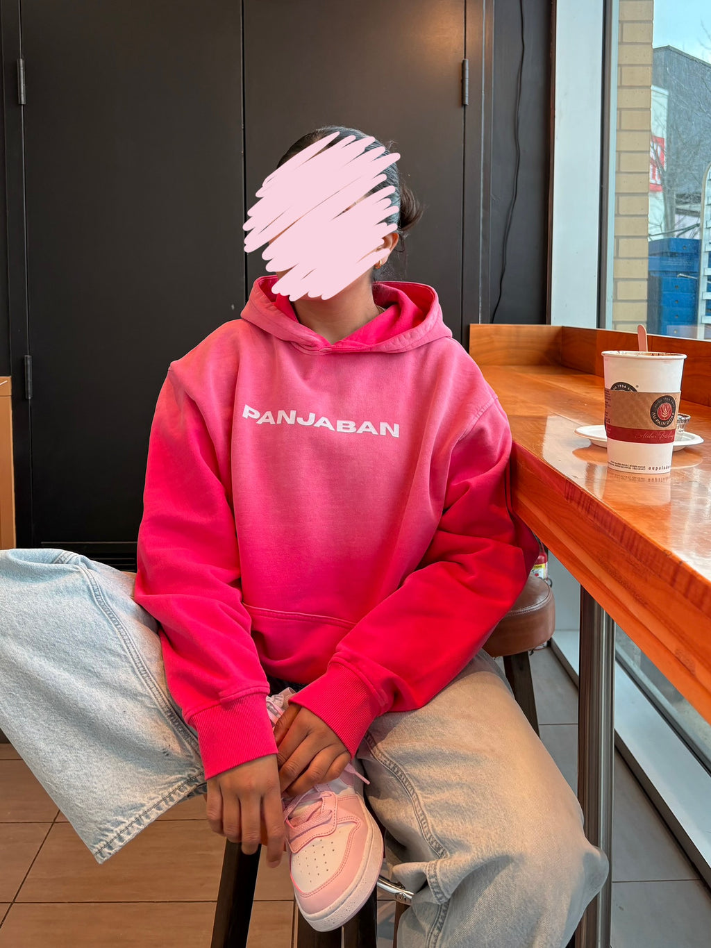Panjaban Heavyweight Sunfade Oversized Hoodie