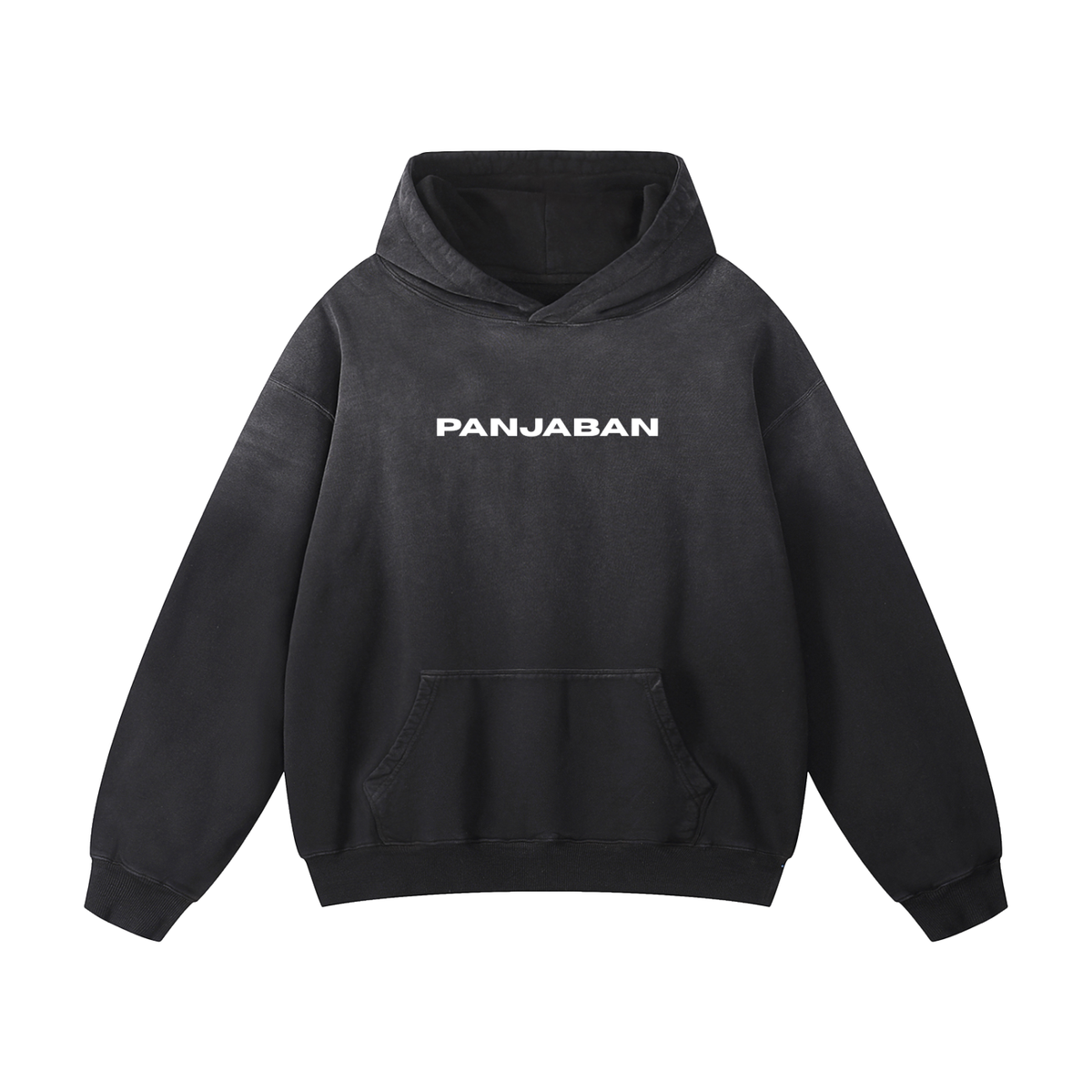 Panjaban Heavyweight Sunfade Oversized Hoodie – Label Mitti