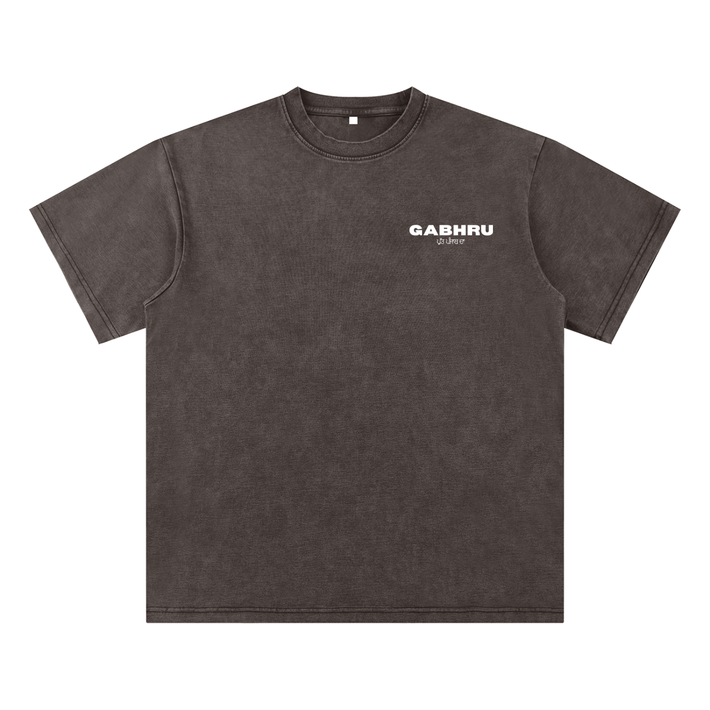 Gabhru Bamboo Snow Washed T-Shirt