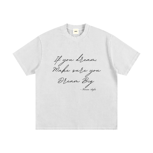 Dream Heavyweight Vintage Washed Frayed T-Shirt