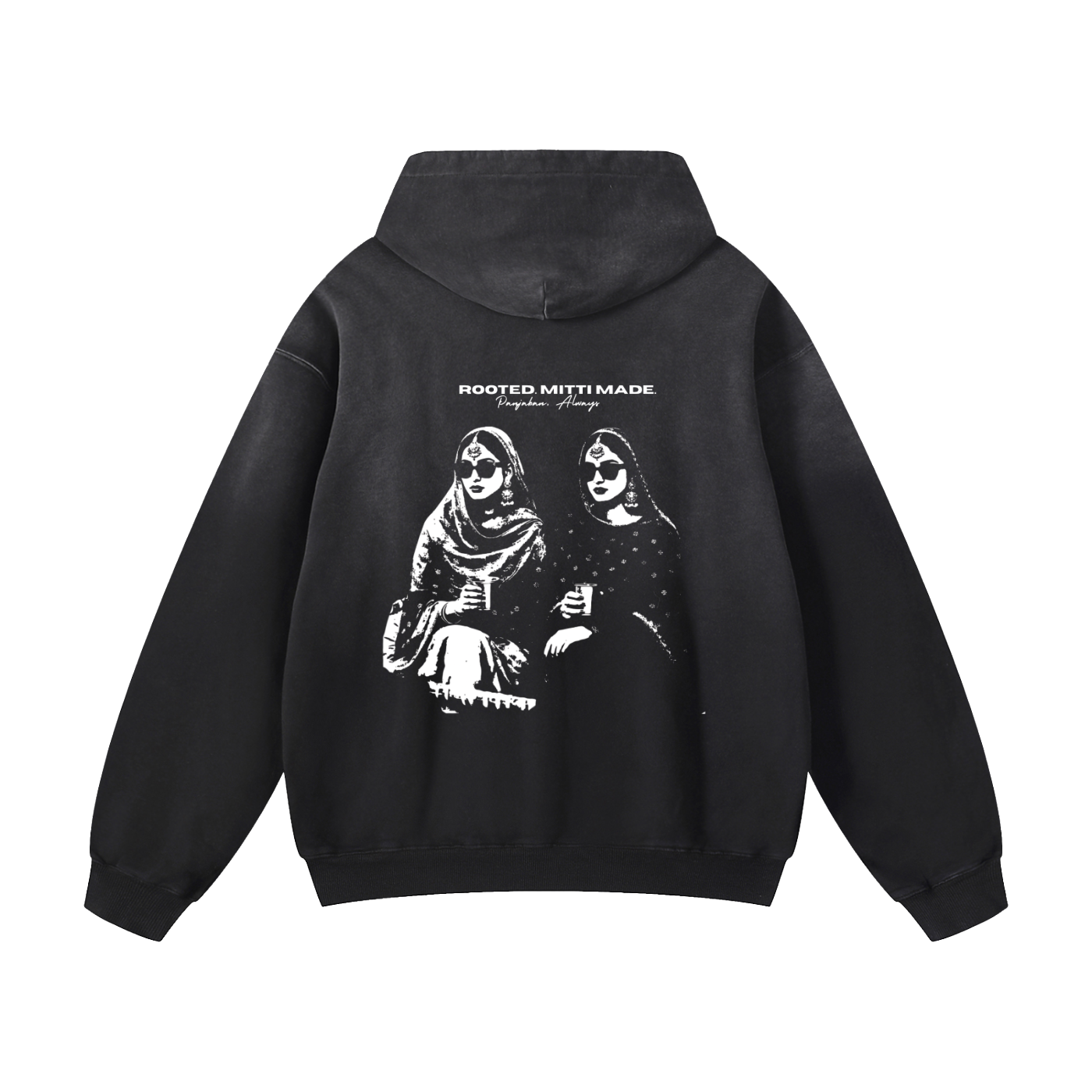 Panjaban Heavyweight Sunfade Oversized Hoodie