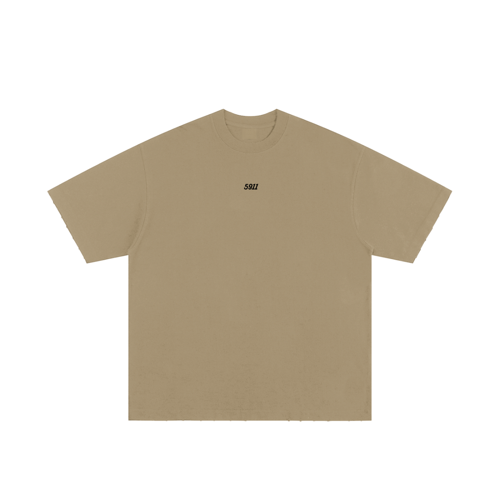 5911 Heavyweight Hand-frayed T-Shirt