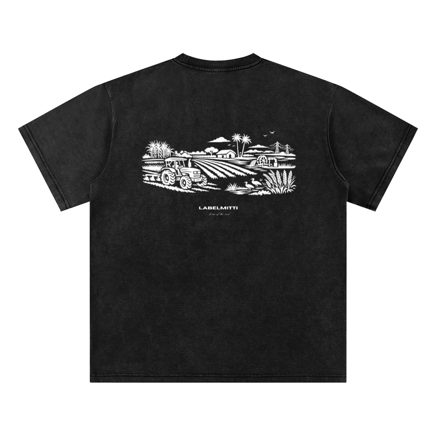 Gabhru Bamboo Snow Washed T-Shirt