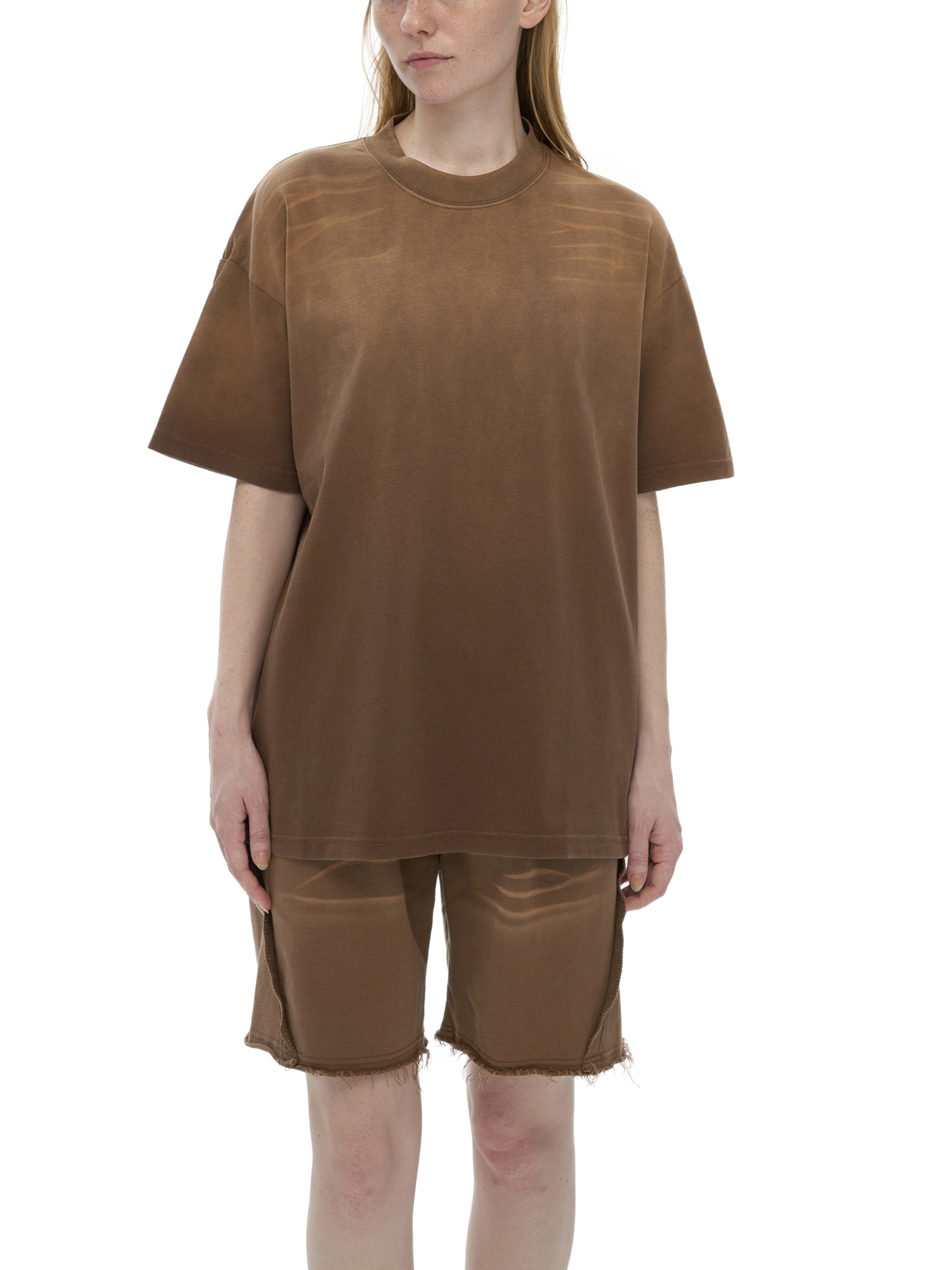 Oye Striped Gradient Washed T-Shirt