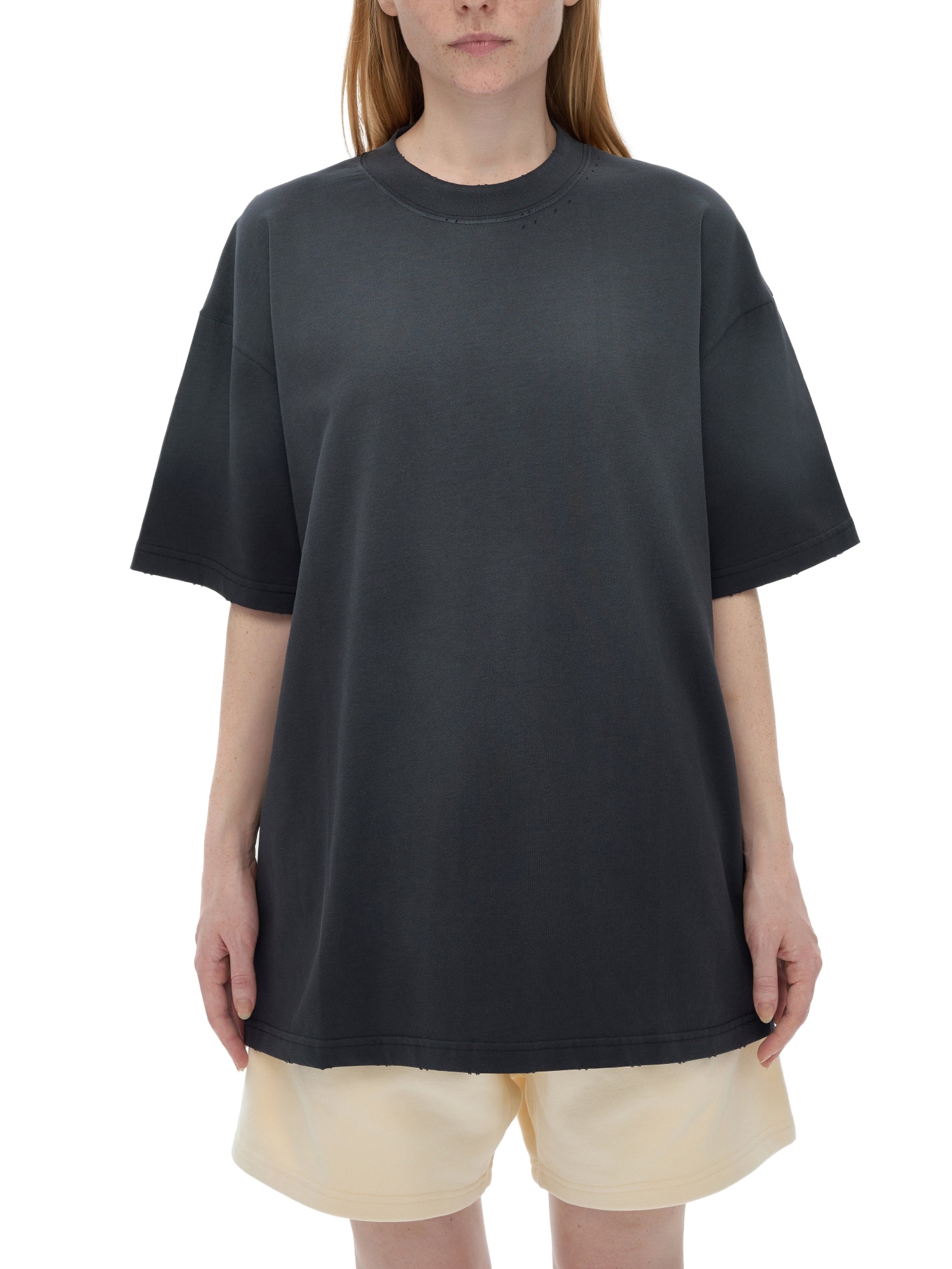 Tareyan de Des Vintage Washed Frayed T-Shirt