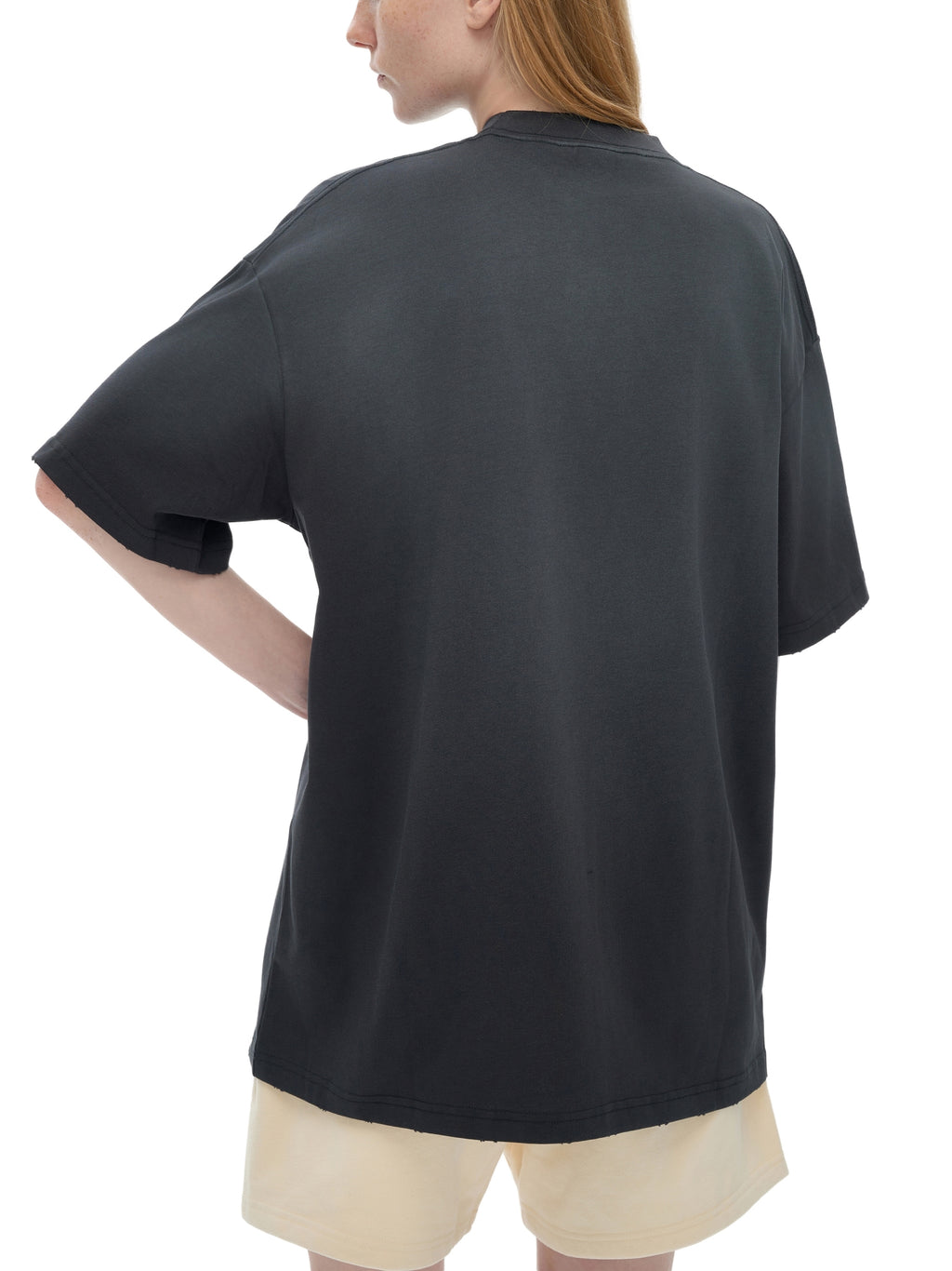 Tareyan de Des Vintage Washed Frayed T-Shirt