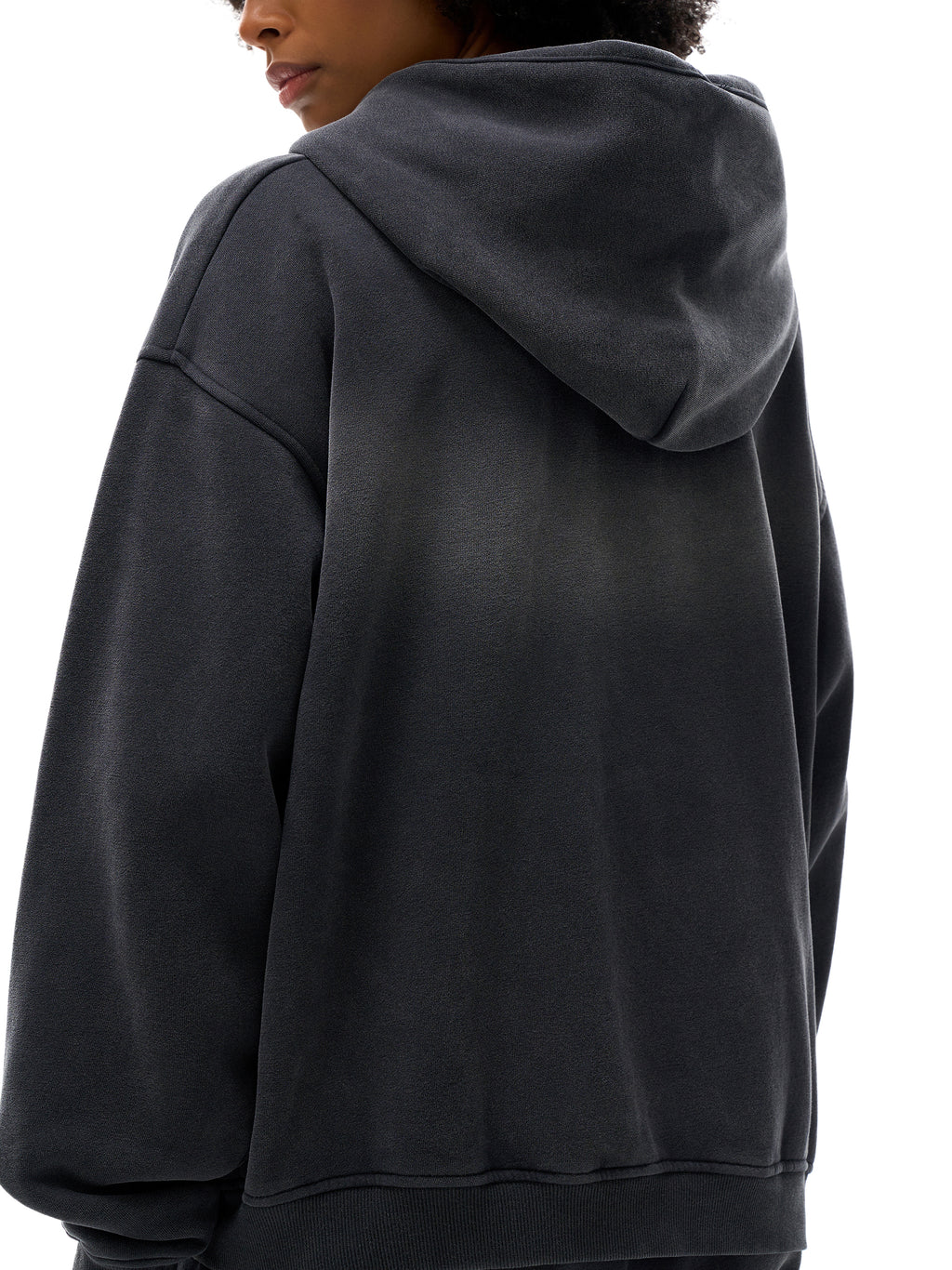 Legacy Panjab Sunfade Two-way Zipper Boxy Fleece Hoodie