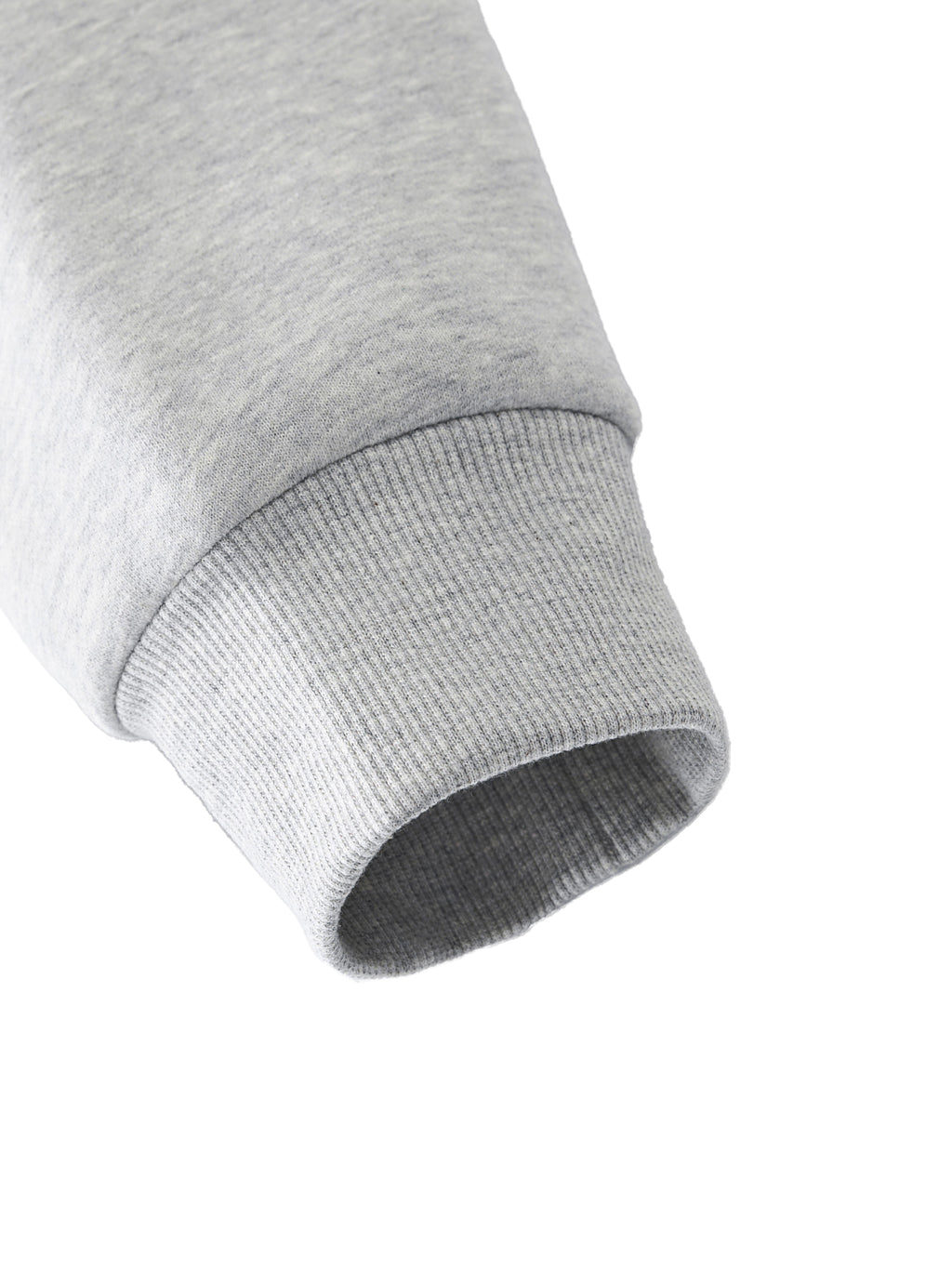 Heart Fleece Mock-Neck Crew Sweatshirt