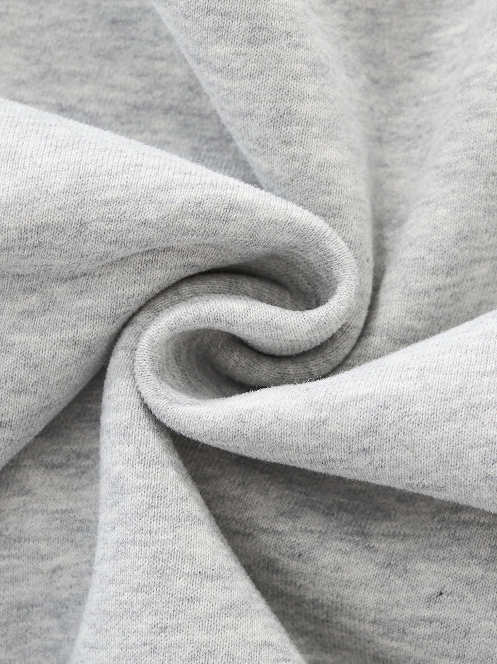 Heart Fleece Mock-Neck Crew Sweatshirt