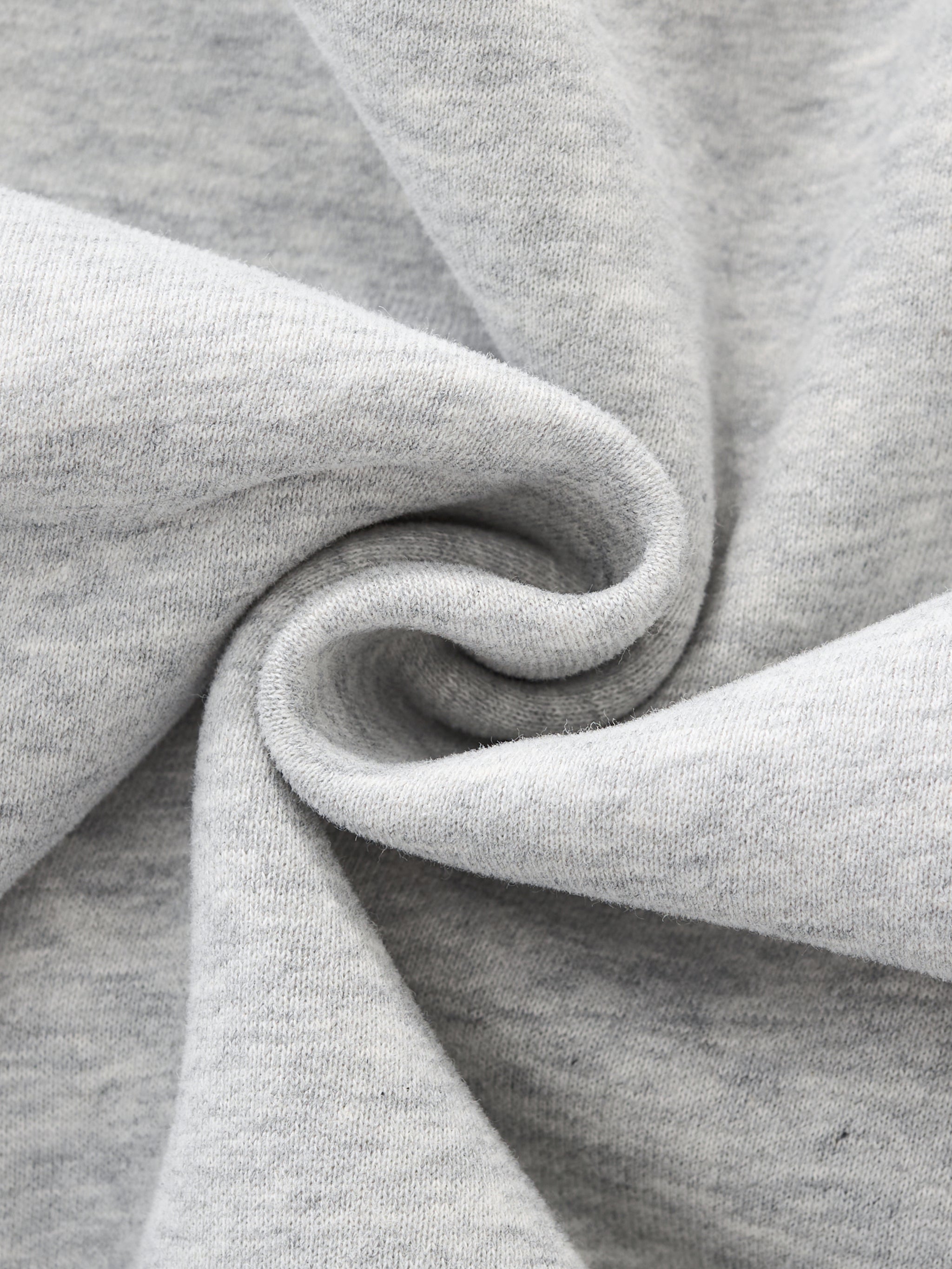 Heart Fleece Mock-Neck Crew Sweatshirt