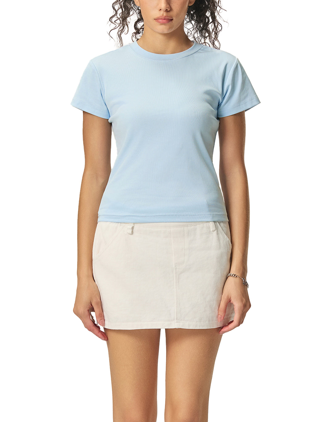 Haseen Bodycon Crewneck T-Shirt